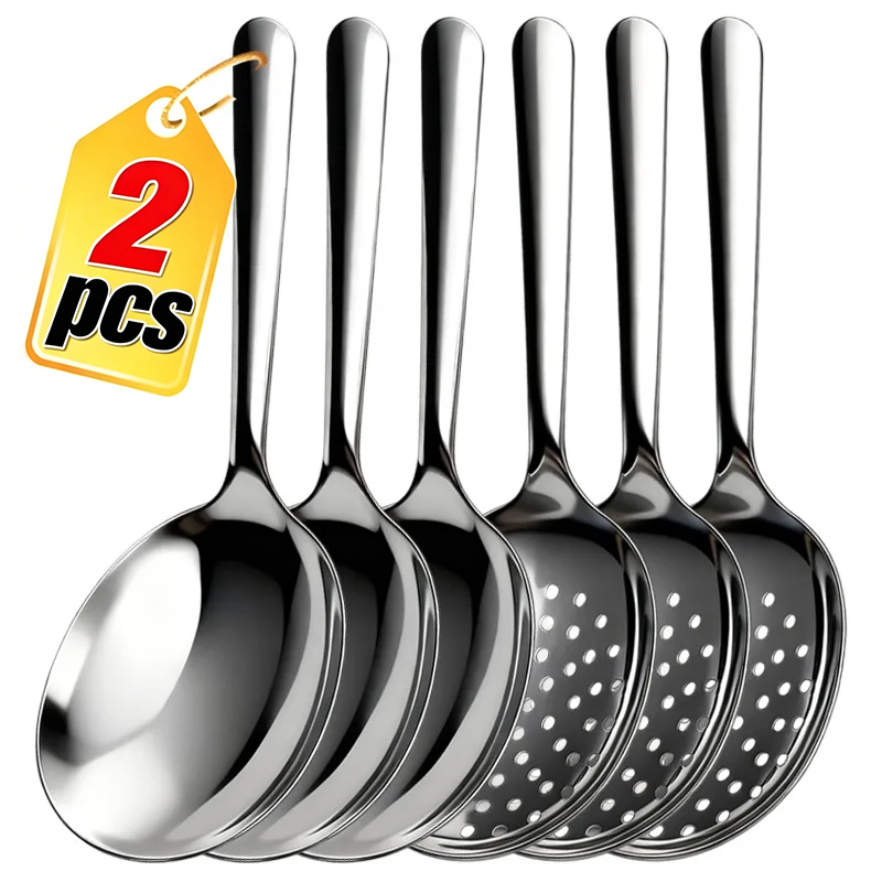 Ice Pick Pick - Uzun Saplı Paslanmaz Çelik Çorba Kaşıkları