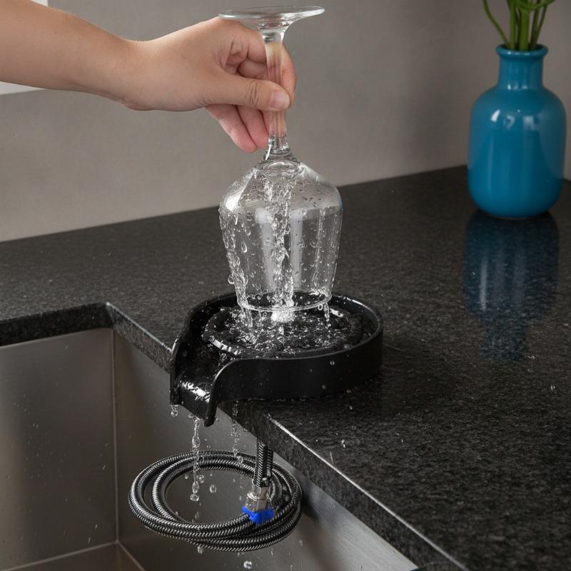 Home Bar Sink - Dayanıklı Metal Su Borusuyla Yüksek Basınçlı