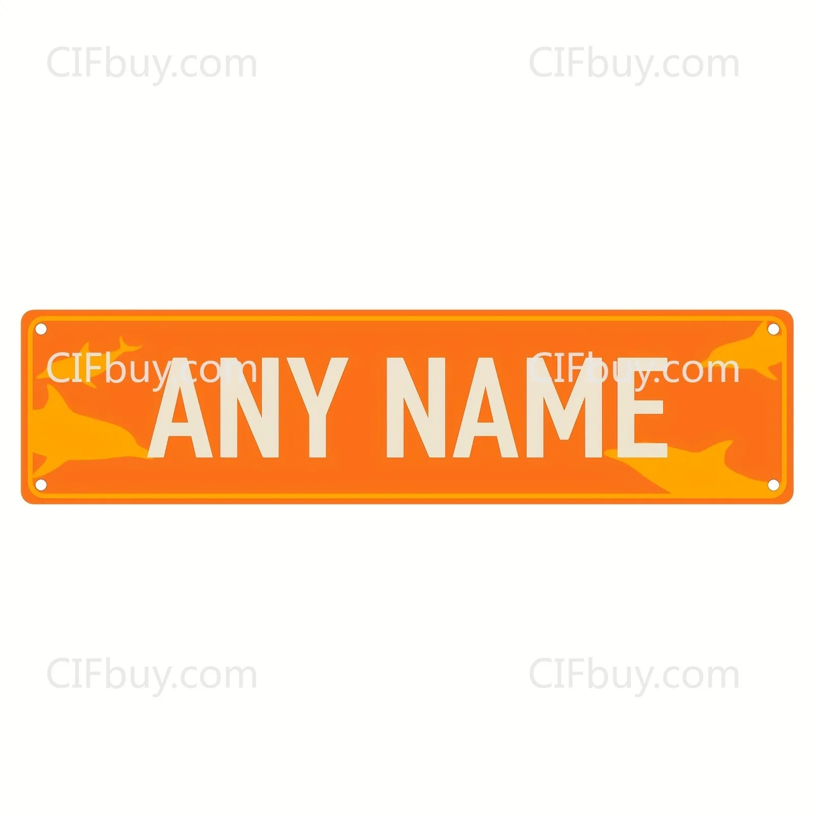 Home Bar Cafe - CIFbuy Kişiselleştirilmiş 2D Metal Yunus Logosu