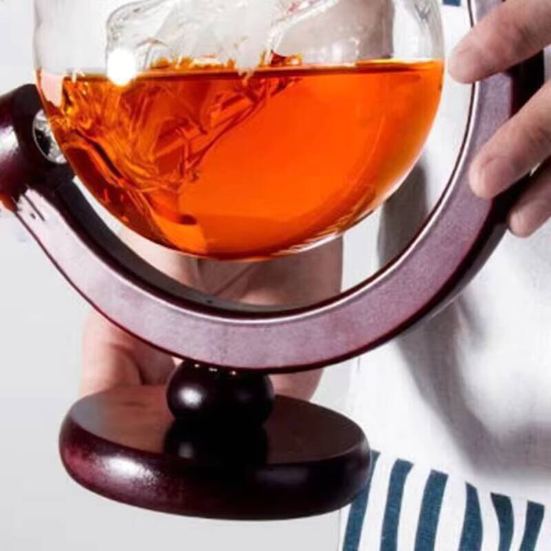 Decanter Globe Set - Sıcak 850 ML Viski Sürahi Antika