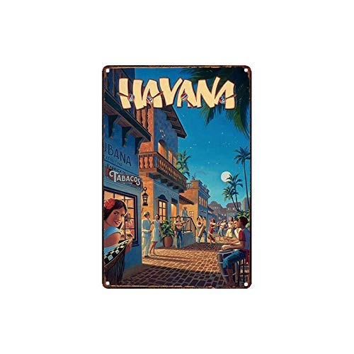 Metal Tabela Havana Cafe Pub A - Home Bar And Restaurant incelemesi ve fiyatı