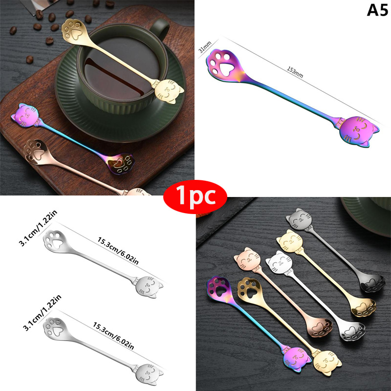 Güzel Kedi Şekli Çay Kaşığı Pa - Ice Pick Pick incelemesi ve fiyatı