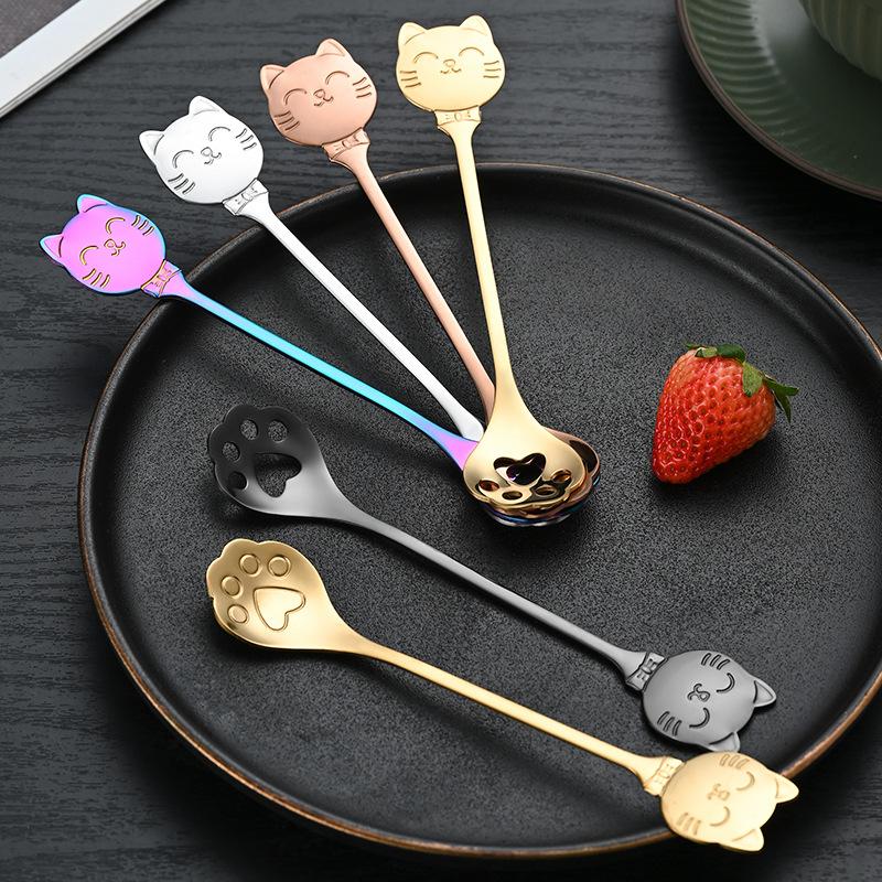 Güzel Kedi Şekli Çay Kaşığı Pa - Ice Pick Pick incelemesi ve fiyatı