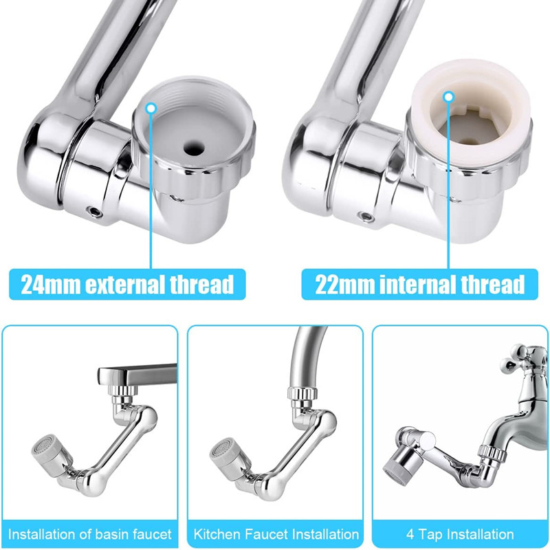 1080 °   Rotasyon Musluk Püskü - Home Bar Sink incelemesi ve fiyatı