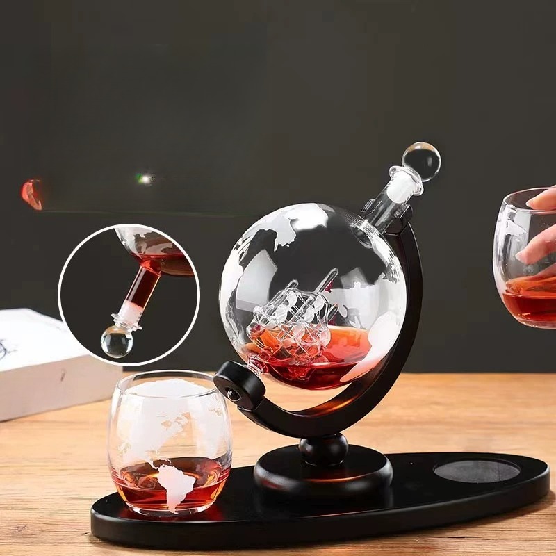 Dekoratif Küre Şarap Sürahisi  - Decanter Globe Set incelemesi ve fiyatı